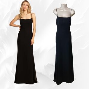 NWT Hayley Paige Black Tie Gown Style 5964 Size 10